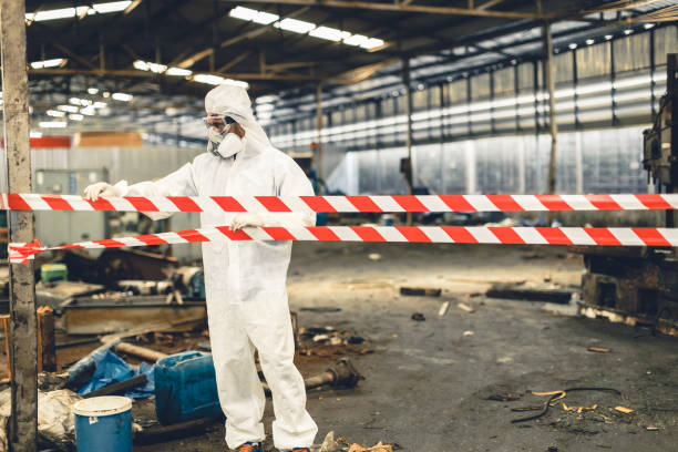 Professional Infectious Disease Decontamination technician working in Springfield, NJ